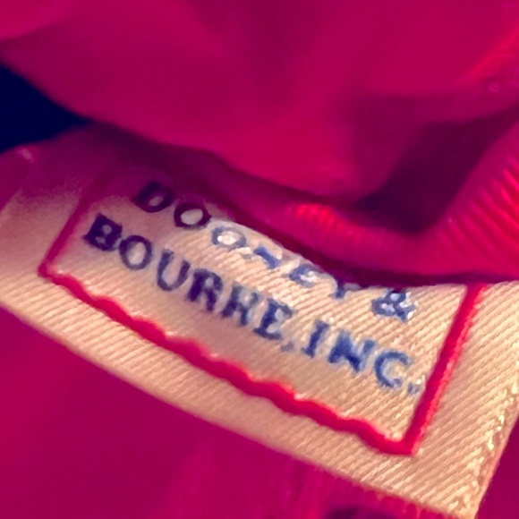 Dooney & Bourke Apricot canvas signature logo Crossbody - Picture 5 of 6